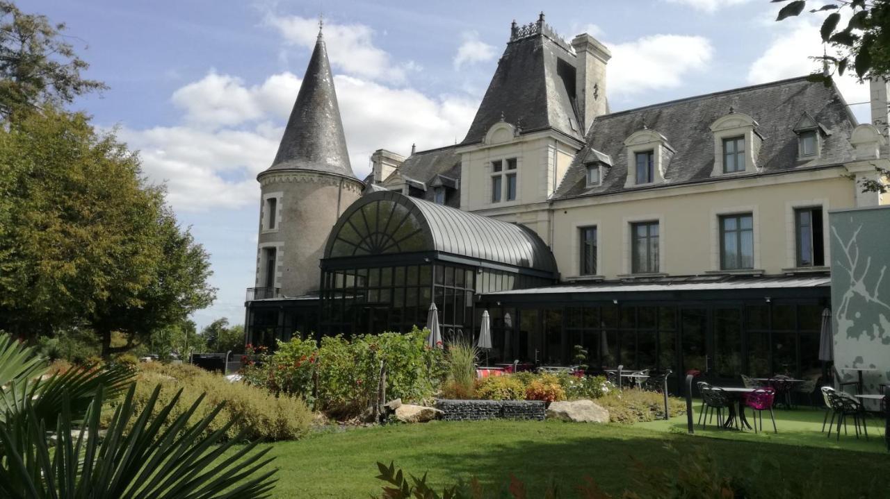 Hotel Chateau De La Barbiniere 塞夫勒河畔圣洛朗 外观 照片