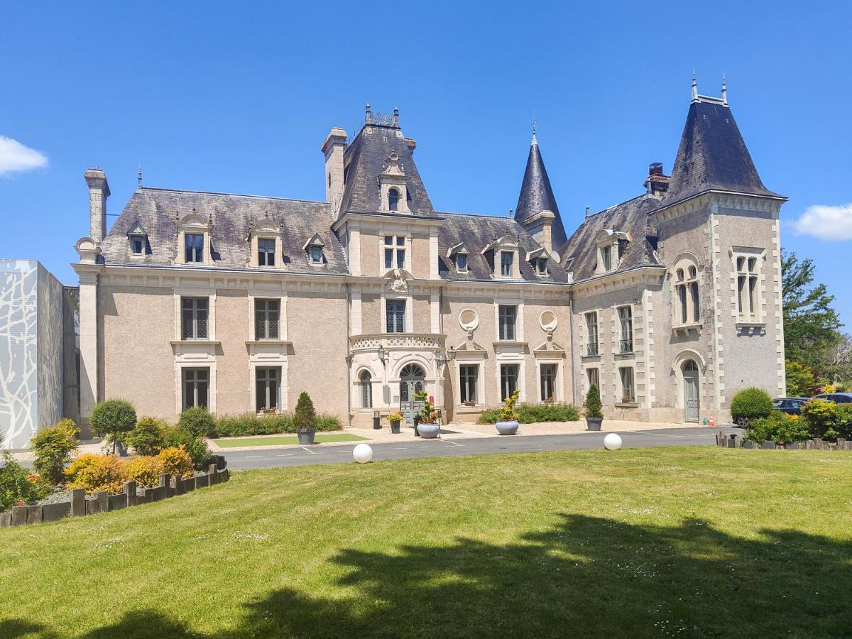 Hotel Chateau De La Barbiniere 塞夫勒河畔圣洛朗 外观 照片