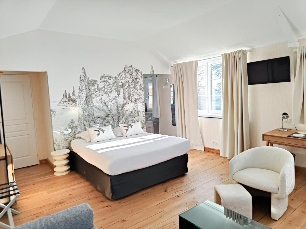 Hotel Chateau De La Barbiniere 塞夫勒河畔圣洛朗 外观 照片