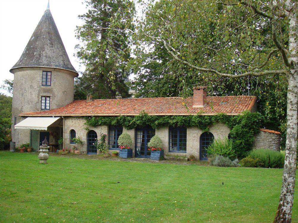 Hotel Chateau De La Barbiniere 塞夫勒河畔圣洛朗 外观 照片
