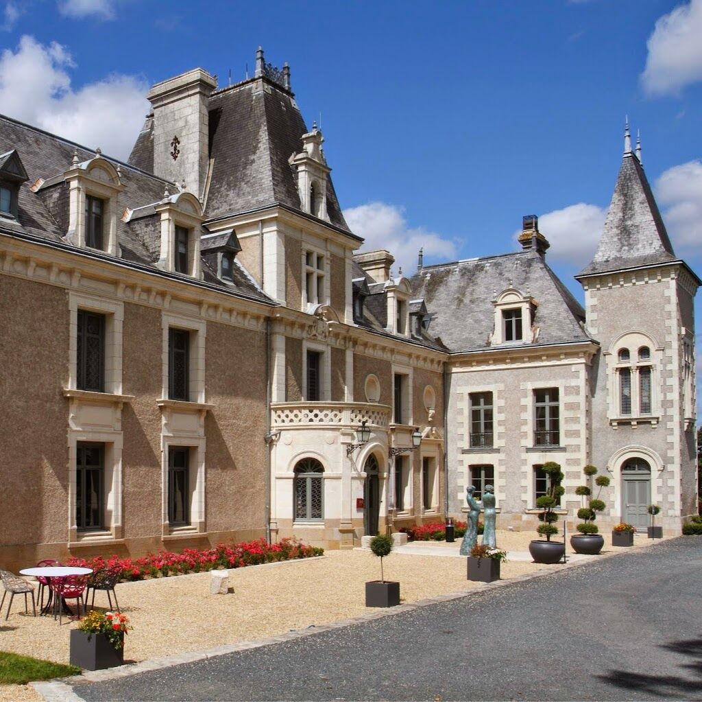 Hotel Chateau De La Barbiniere 塞夫勒河畔圣洛朗 外观 照片